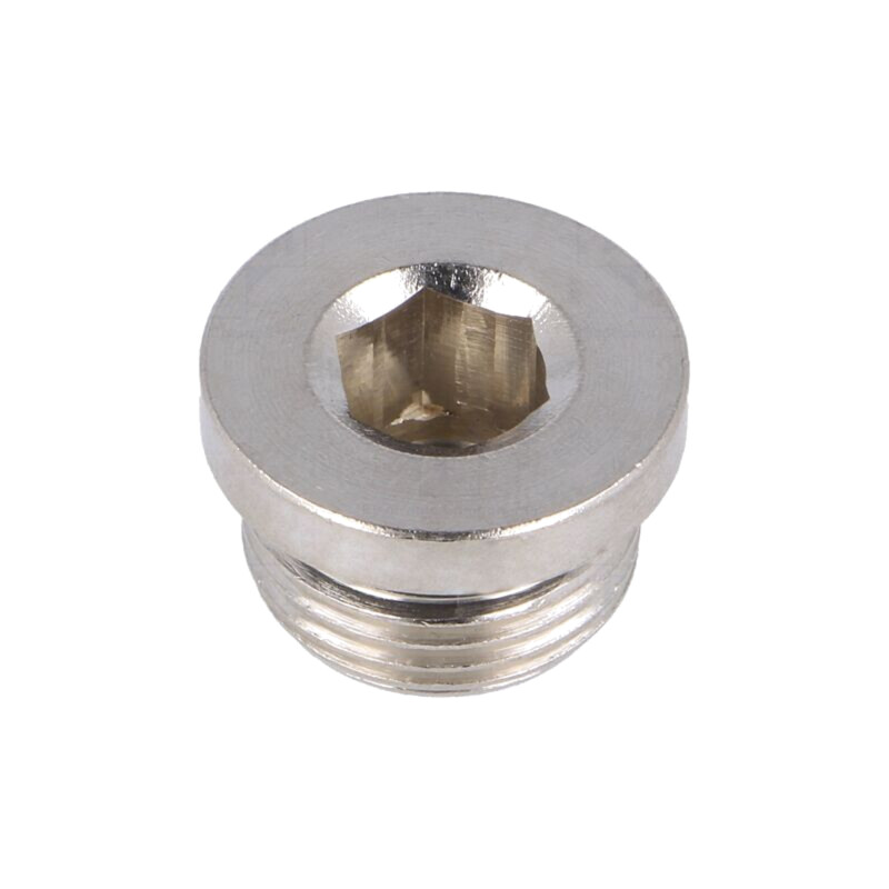Obturator; max.75bar; alamă nichelată; Filet: G 3/8"; cu O-ring