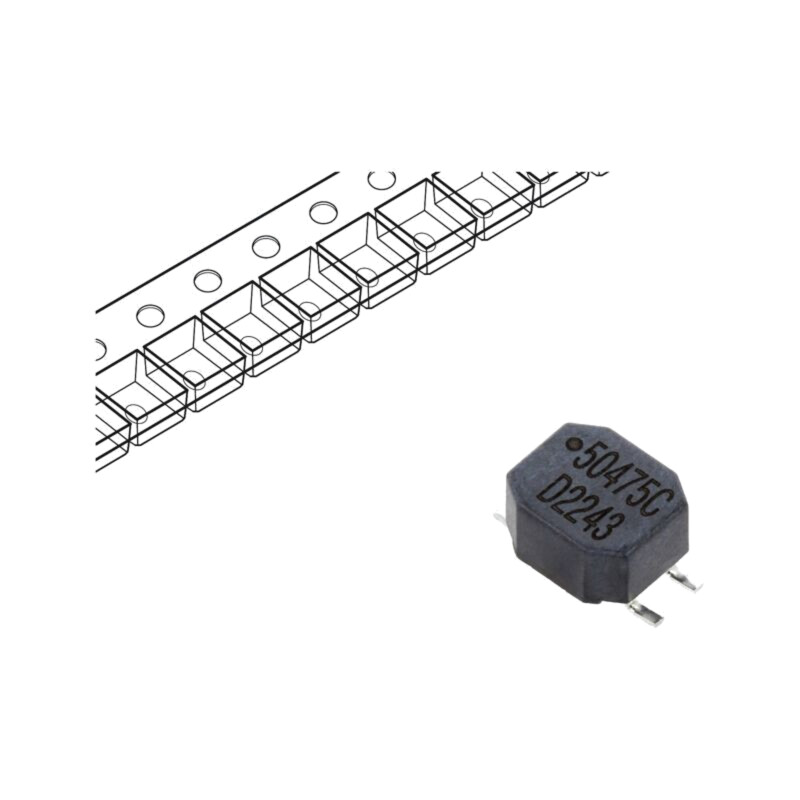 Inductor: fir; SMD; 4700uH; 400mA; 0,7Ω; -30÷50%; 7x5,9x3,6mm; 5000
