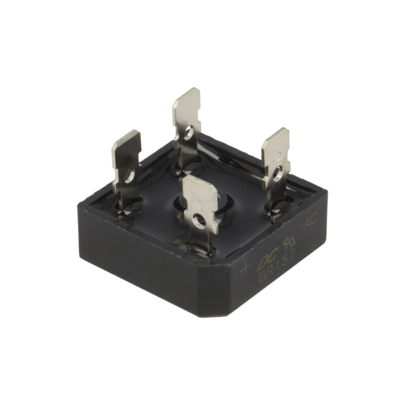 Punte redresoare: monofazat; Urmax: 200V; If: 15A; Ifsm: 300A; BR-25