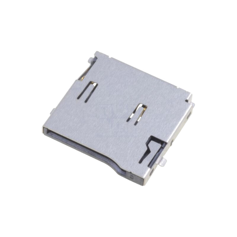 Conector: pentru carduri; microSD; push-push; SMT; gold flash Conector: pentru carduri; microSD; push-push; SMT; gold flash
