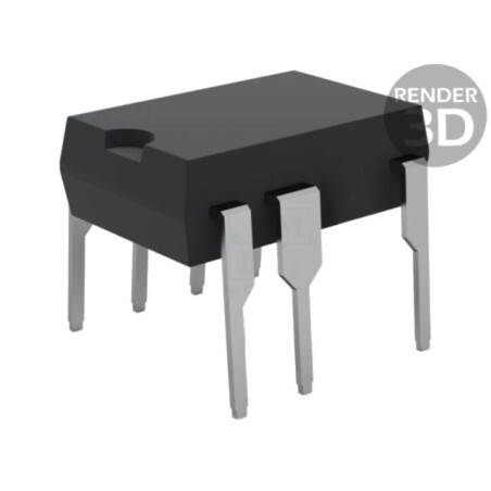 IC: PMIC; AC/DC switcher,controler SMPS; Uintr: 85÷265V; DIP-8C
