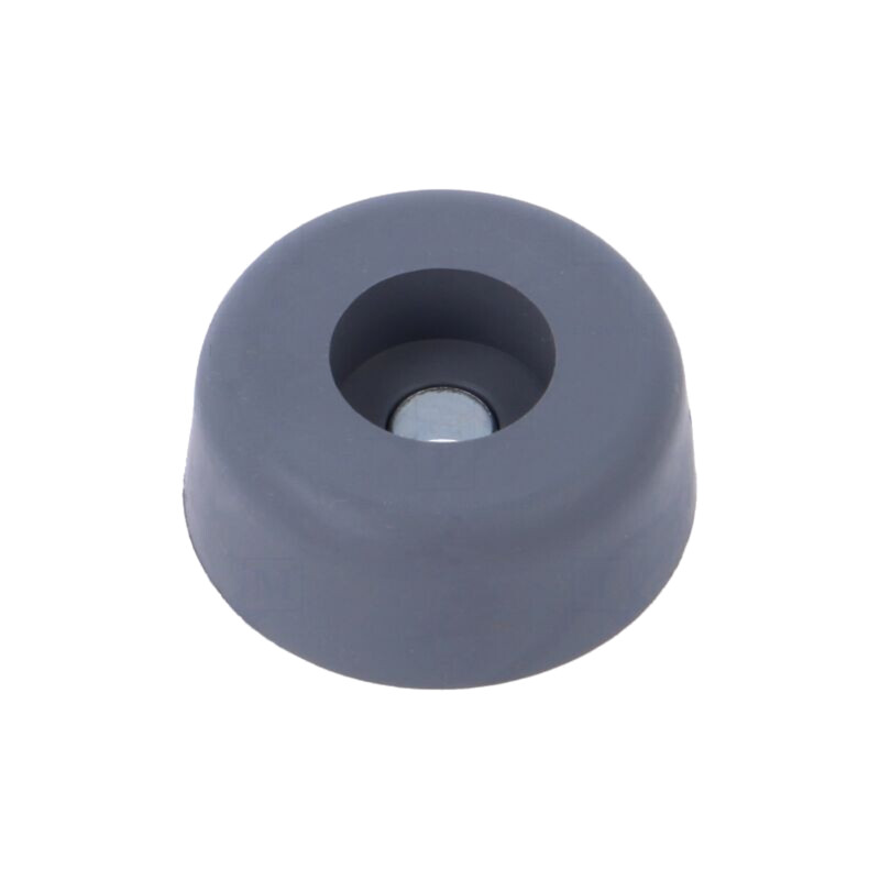 Picioruş cu înşurubare; H: 7,9mm; gri; Dim: Ø22,2mm; Orif: Ø4,7mm