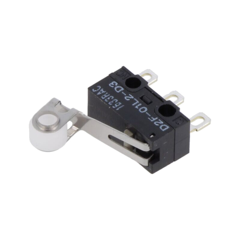 Microîntrerupător SNAP ACTION; 0,1A/30VDC; SPDT; ON-(OFF); Poz: 2 Microîntrerupător SNAP ACTION; 0,1A/30VDC; SPDT; ON-(OFF); Poz: 2