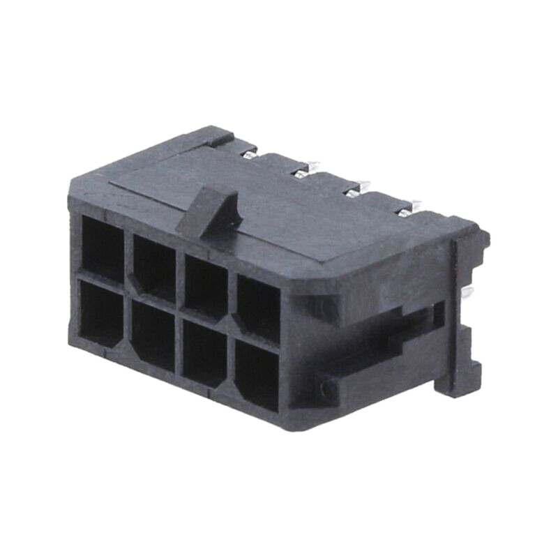 Conector: cablu-placă; soclu; tată; Micro-Fit 3.0; 3mm; PIN: 8 Conector: cablu-placă; soclu; tată; Micro-Fit 3.0; 3mm; PIN: 8