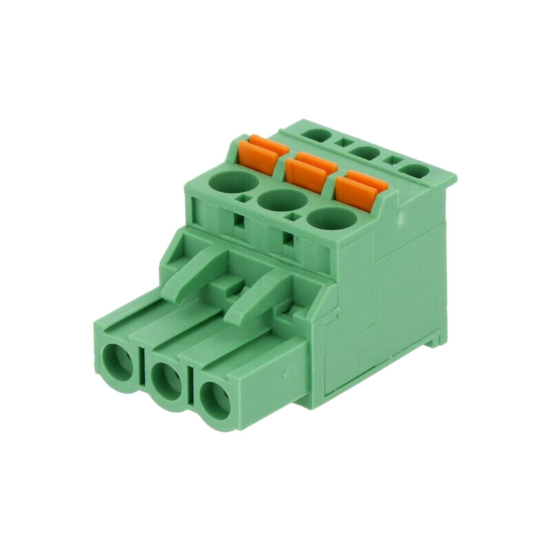 Regletă de conexiuni deconectabilă; 5,08mm; piste: 3; mufă; mamă Regletă de conexiuni deconectabilă; 5,08mm; piste: 3; mufă; mamă