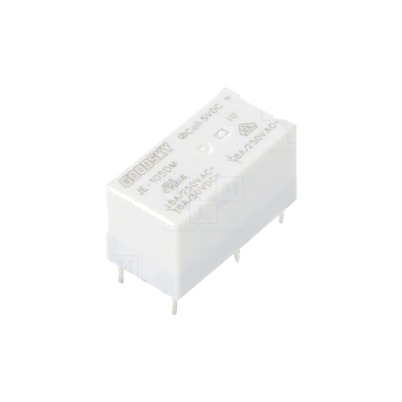 Releu: electromagnetic; SPST-NO; Ubobină: 5VDC; Icontacte max: 8A