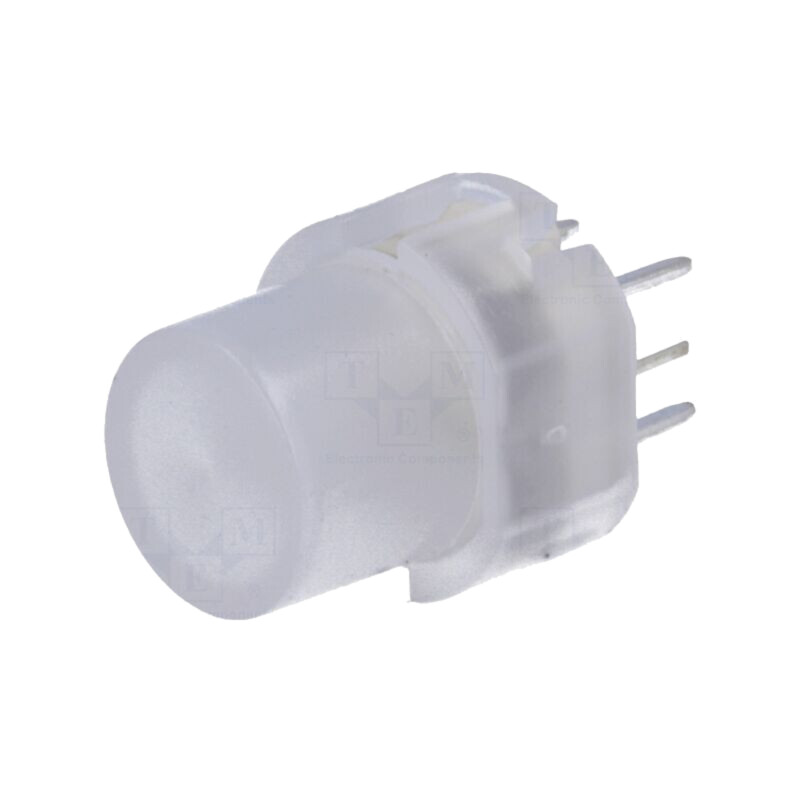 Comutator: tastatură; Poz: 2; SPST-NO; 0,01A/35VDC; incolor; LED