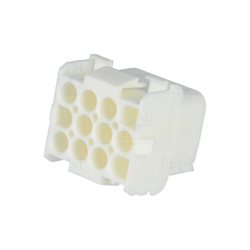 Conector: cablu-cablu; mufă/soclu; tată/mamă; 6,35mm; PIN: 12; 600V