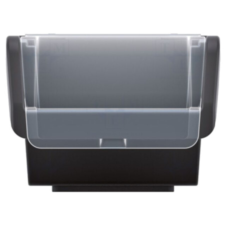 Container: Cuvă; neagră; cu blocare cu clichet; 155x100x70mm