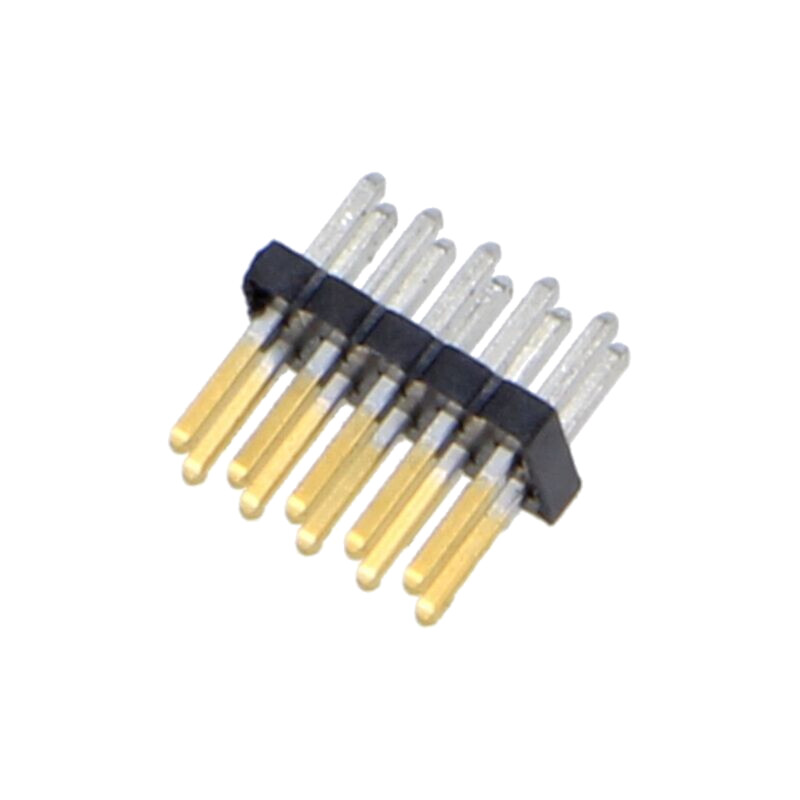 Conector: şiruri pini; tată; PIN: 10; 1,27mm; aurit; THT; soclu Conector: şiruri pini; tată; PIN: 10; 1,27mm; aurit; THT; soclu