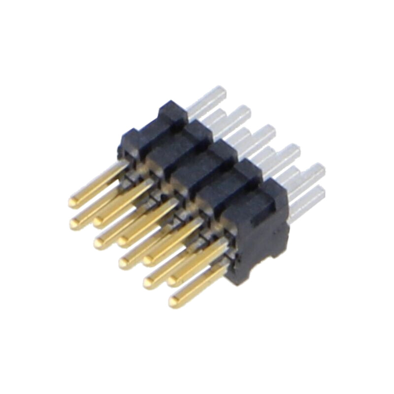 Conector: şiruri pini; tată; PIN: 10; 1,27mm; aurit; THT; soclu