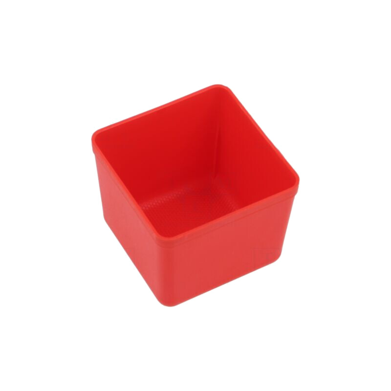 Container: Cuvă; roşie; 55x55mm; 7buc; KBS55; UNITE BOX