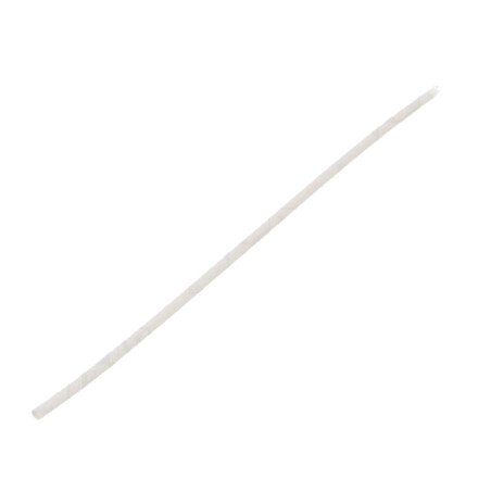 Manşon termocontractabil; fără adeziv; 2: 1; 1,2mm; L: 1m; albă