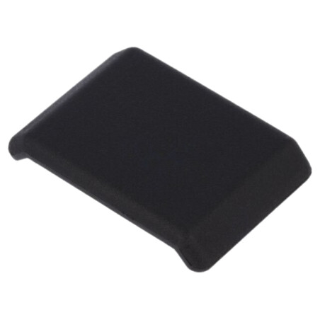 Capac de protecţie; pentru colţare; W: 28mm; L: 28mm; neagră