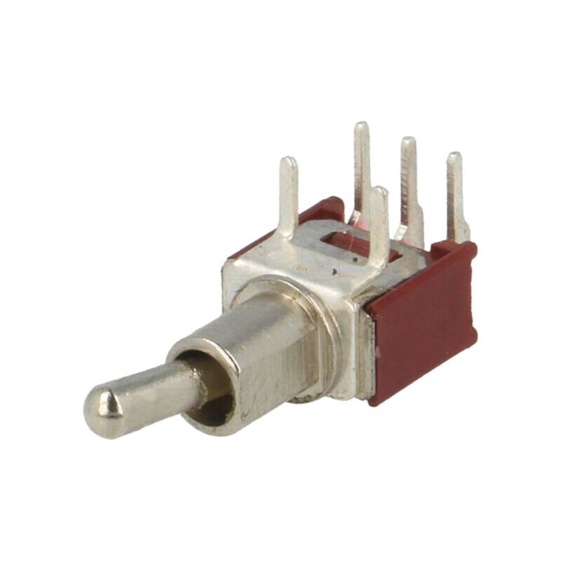 Comutator: basculant; Poz: 2; SPDT; ON-ON; 1A/250VAC; -55÷65°C; 20mΩ Comutator: basculant; Poz: 2; SPDT; ON-ON; 1A/250VAC; -55÷65°C; 20mΩ