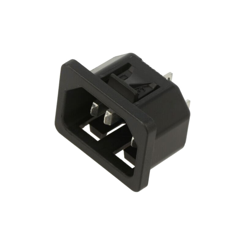 Conector: alimentare AC; soclu; tată; 10A; 250VAC; IEC 60320