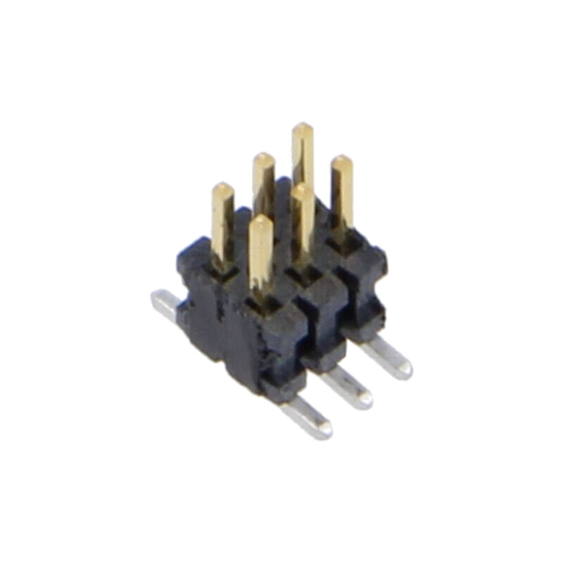 Conector: şiruri pini; tată; PIN: 6; 1,27mm; gold flash; SMT; soclu Conector: şiruri pini; tată; PIN: 6; 1,27mm; gold flash; SMT; soclu