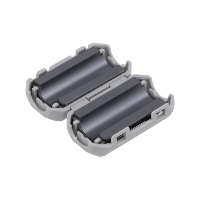 Ferită: două piese; pe cablu rotund; A: 35mm; B: 28mm; C: 9mm; gri Ferită: două piese; pe cablu rotund; A: 35mm; B: 28mm; C: 9mm; gri
