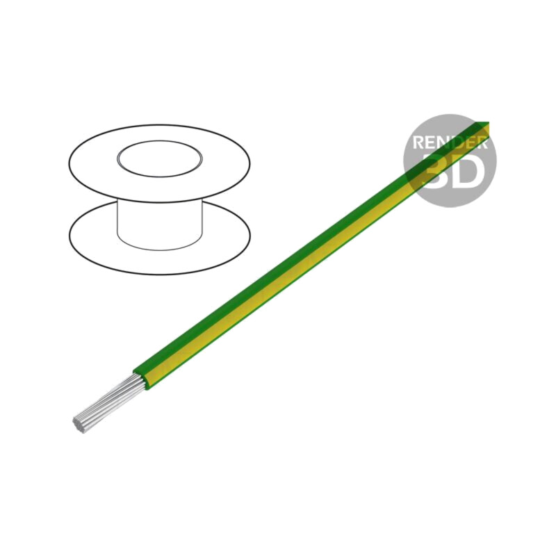 Cablu; ÖLFLEX® HEAT 180 SiF A; 1x1,5mm2; litat; Cu; silicon