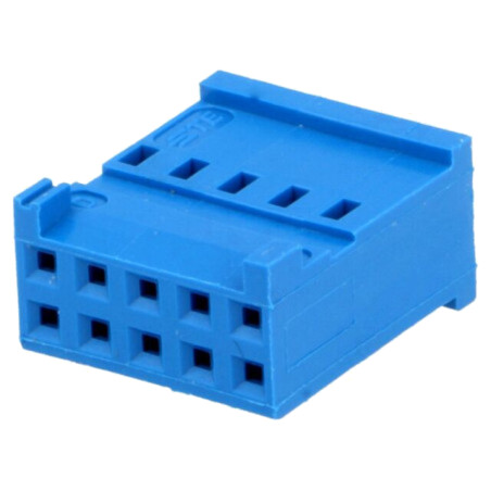 Conector: cablu-placă; mufă; mamă; HE14; 2,54mm; PIN: 10; pe cablu
