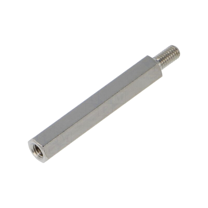 Manşon distanţier; 30mm; Filet int: M3; Filet ext: M3; hexagonală