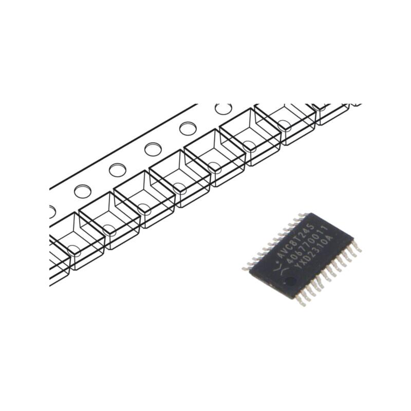 IC: digital; cu 3 stări,8bit,emiţător-receptor,translator; Ch: 1