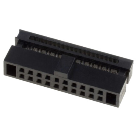 Conector: IDC; mufă; mamă; PIN: 20; IDC; pt.cablu-bandă; 0,635mm