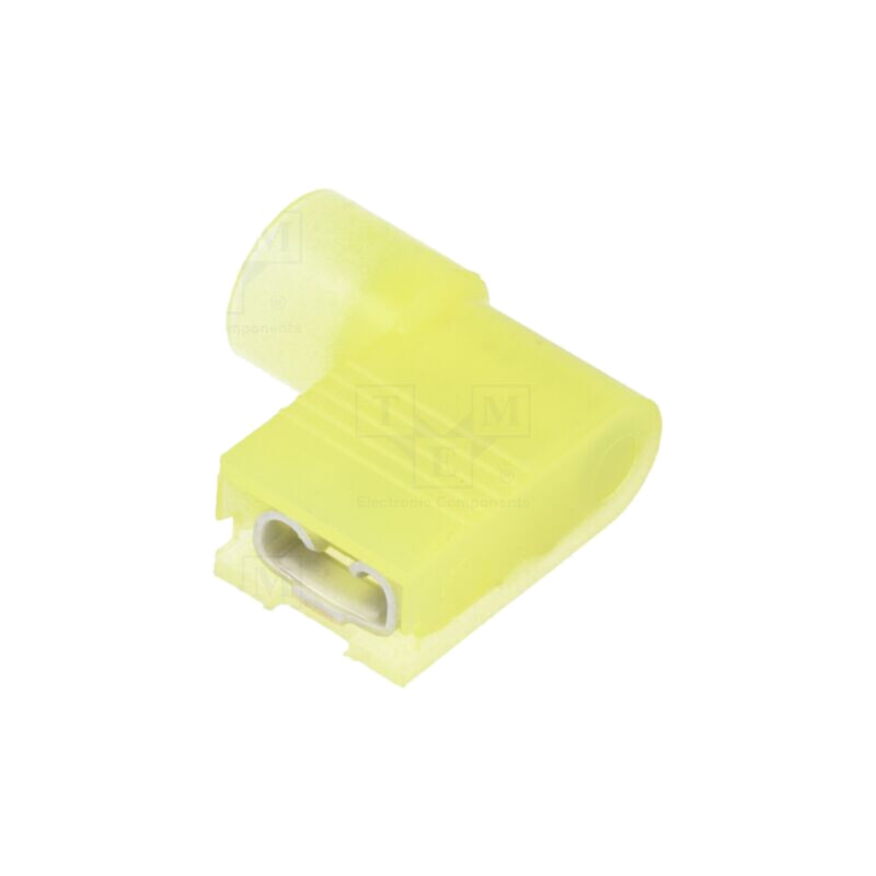 Terminal: plat; 6,35mm; 0,8mm; mamă; 3,3÷5mm2; crimpat; izolată