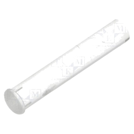 Tub pentru LED-uri; Ø3mm; Lung: 15,9mm; rotund; drept