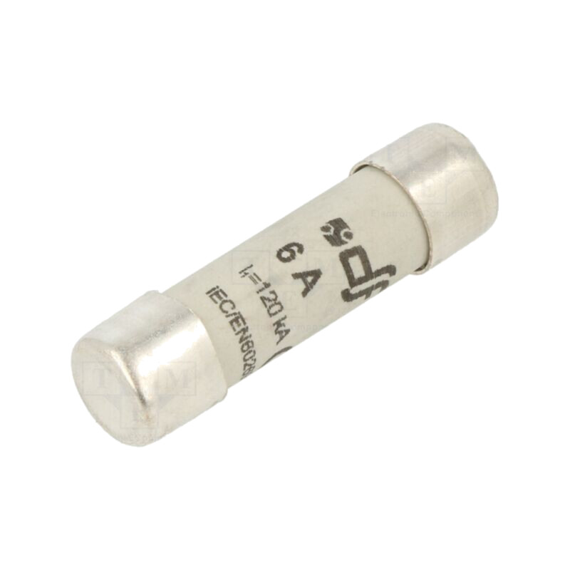 Siguranţă: siguranţă; gG; 6A; 500VAC; 250VDC; 10,3x38mm Siguranţă: siguranţă; gG; 6A; 500VAC; 250VDC; 10,3x38mm