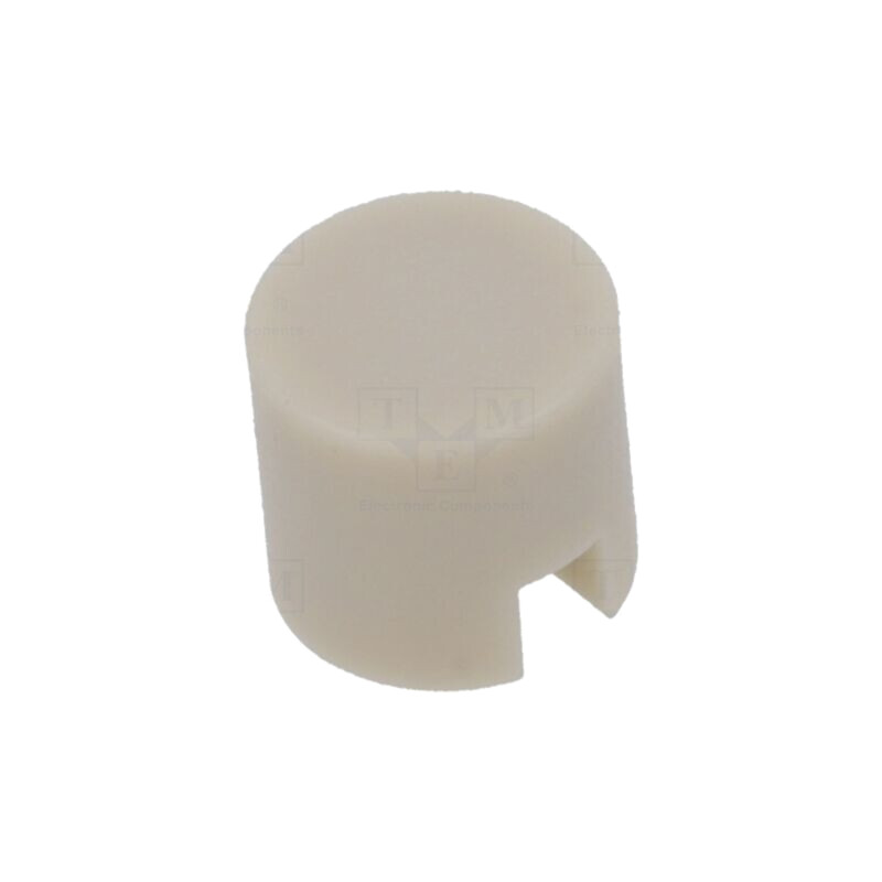 Tastă; cu împingere; 5,5mm; -25÷70°C; rotund; ivoar; Ø6mm
