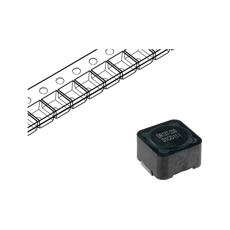 Inductor: fir; SMD; 22uH; 4A; 40mΩ