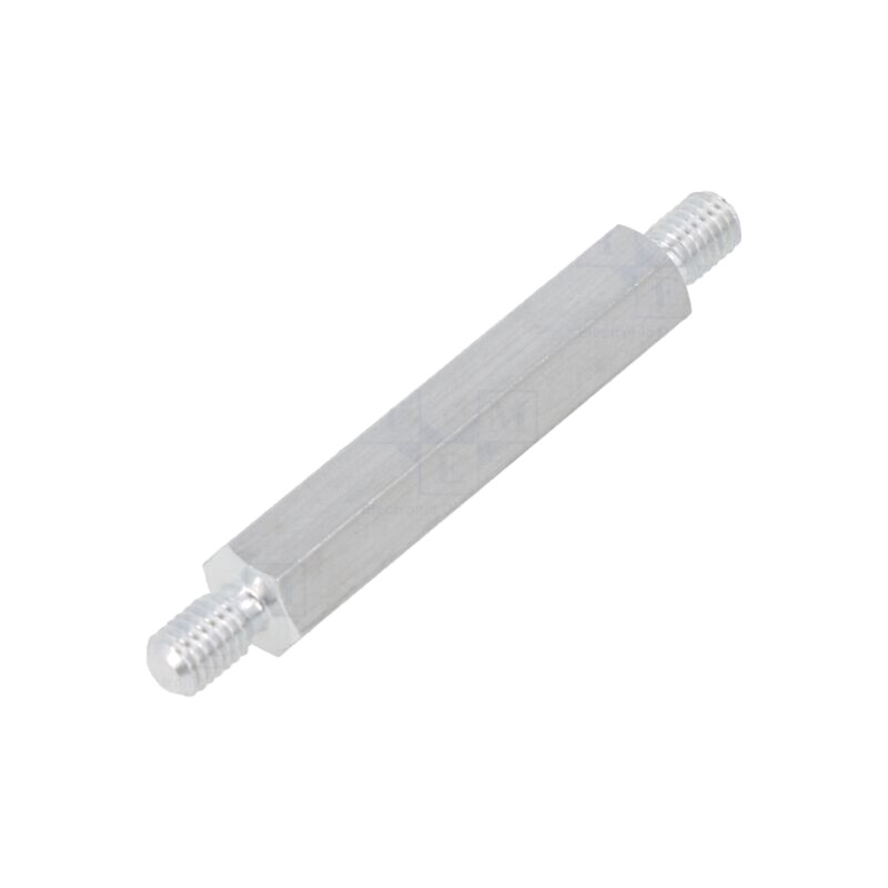 Piuliţă-distanţieră filetată; 40mm; Filet ext: M5; hexagonală