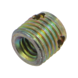 Adaos filetat; alamă; M4; BN 905; Lung: 6mm; pt.plastic; Ensat®