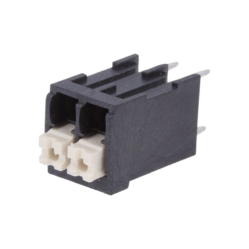 Regletă de conexiuni pt.PCB; drept; 3,5mm; piste: 2; pentru PCB