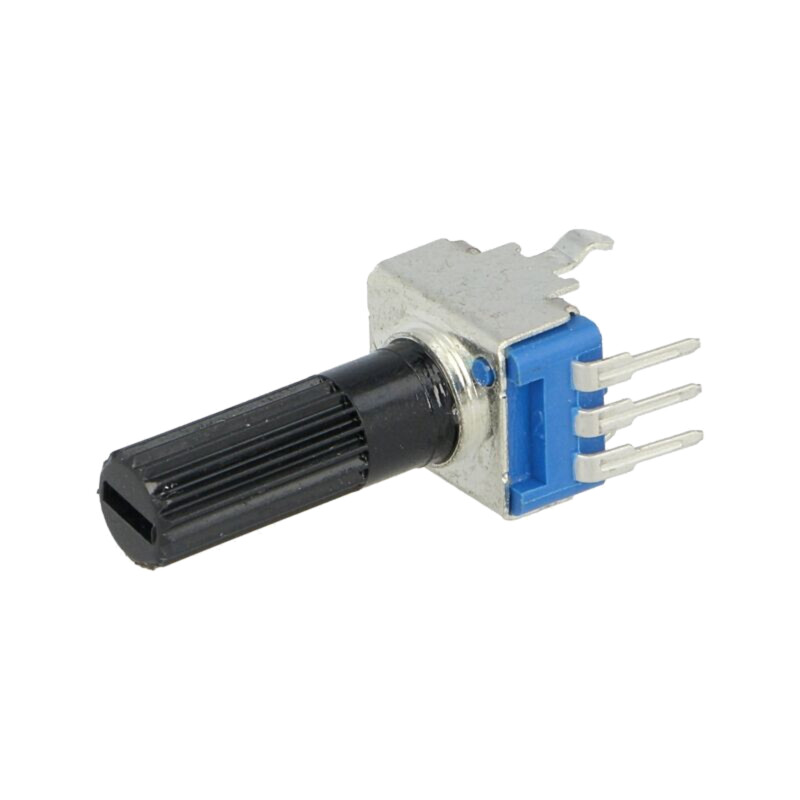 Potenţiometru: axial; singură tură; 10kΩ; 125mW; ±20%; THT; 6mm
