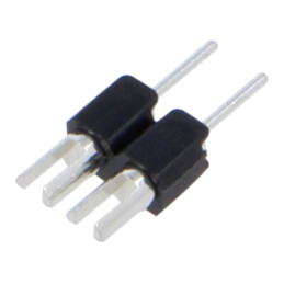 Conector: şiruri pini; şir pini; tată; PIN: 2; 2,54mm; THT; 1x2; 60V