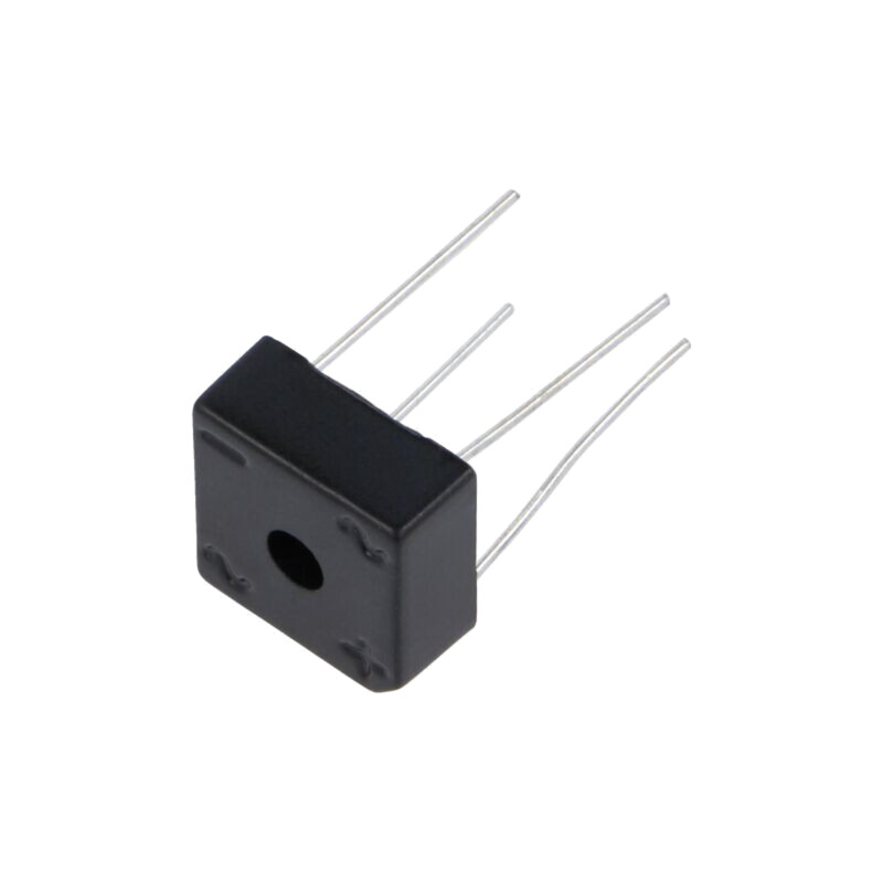 Punte redresoare: monofazat; Urmax: 1kV; If: 3A; Ifsm: 50A; pătrată