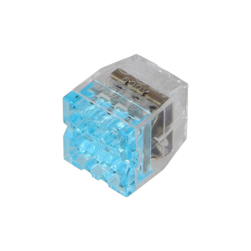 Cu eliberare rapidă; bornă cu arc; 0,75÷4mm2; 600V; 24A; pe cablu Cu eliberare rapidă; bornă cu arc; 0,75÷4mm2; 600V; 24A; pe cablu