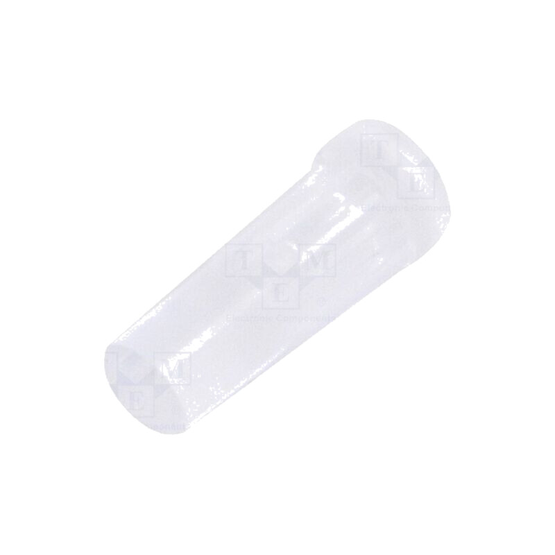 Tub pentru LED-uri; Ø3,2mm; Lung: 7mm; rotund; drept