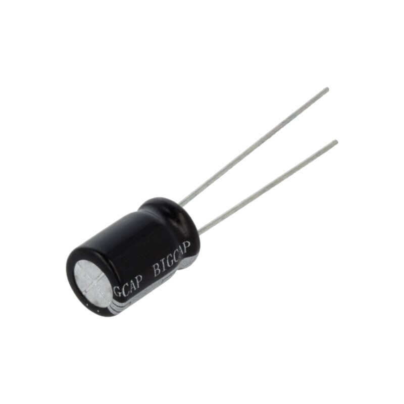 Supercondensator; THT; 1F; 2,8VDC; Ø8x13mm; 200mΩ; -40÷65°C