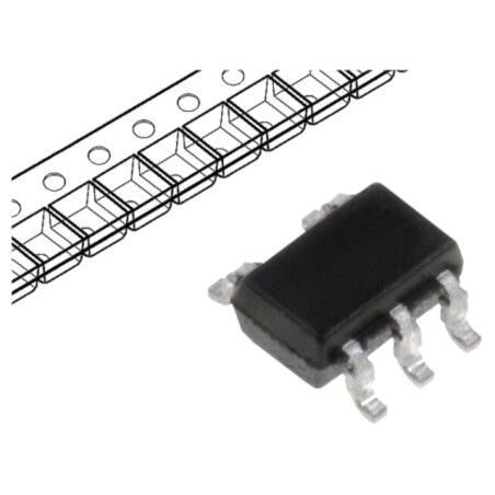 IC: convertor de temperatură; LAT; -40÷125°C; 2,3÷5,5V; SC70-5