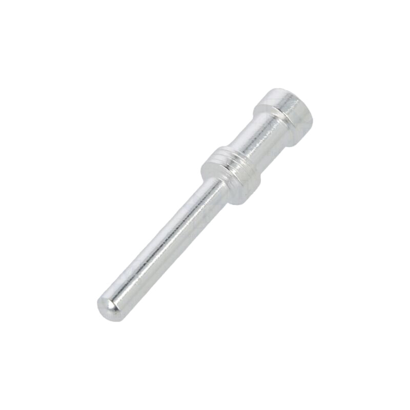 Pin; tată; 2,5mm; argintat; 2,5mm2; CEM/DEM,HEE; crimpat; 16A