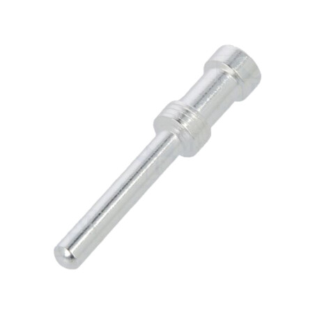 Pin; tată; 2,5mm; argintat; 2,5mm2; CEM/DEM,HEE; crimpat; 16A