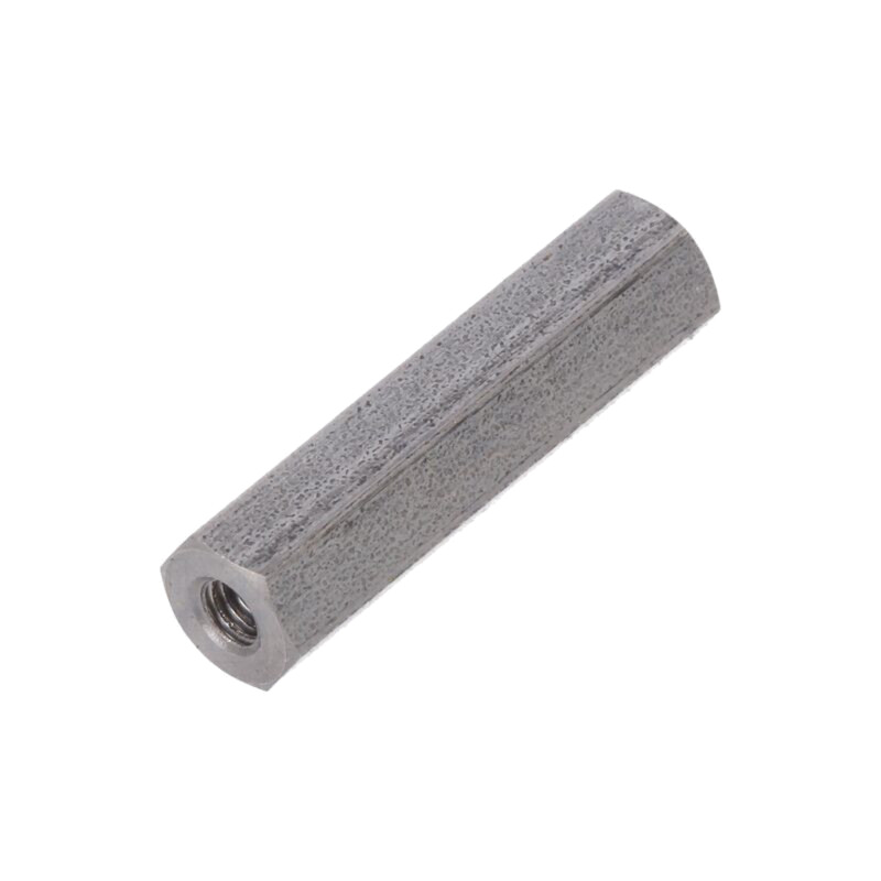 Piuliţă-distanţieră filetată; 20mm; Filet int: M2,5; hexagonală Piuliţă-distanţieră filetată; 20mm; Filet int: M2,5; hexagonală