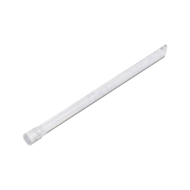 Tub pentru LED-uri; Ø3,2mm; Lung: 43,7mm; rotund; în unghi