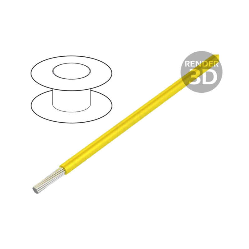 Cablu; ÖLFLEX® HEAT 180 SiF A; 1x0,5mm2; litat; Cu; silicon