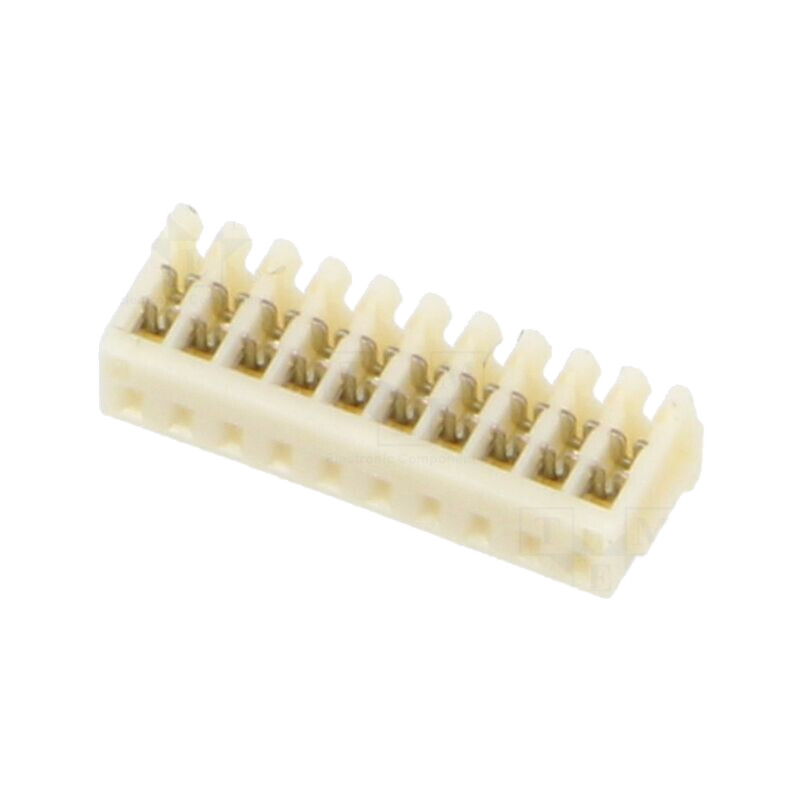 Conector: cablu-placă; mufă; mamă; SR; 1mm; PIN: 10; IDC; pe cablu