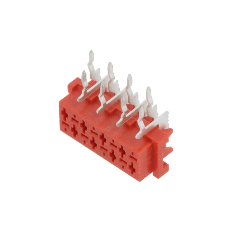 Cablu-placă; soclu; mamă; PIN: 8; THT; pentru PCB; 1,5A; 30mΩ