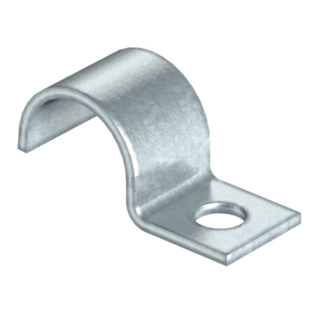 Clemă montată cu şurub; Øbuclă: 18mm; Øorif.mont: 6mm; W: 14mm